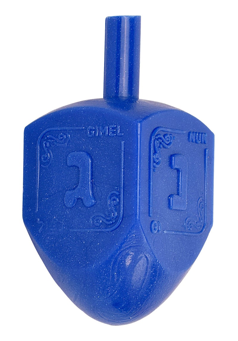 Izzy 'n' Dizzy 100 Medium Dreidels - Assorted Colors - Classic Chanukah Spinning Draidel Game and Prize - Bulk Value Pack - Image 3